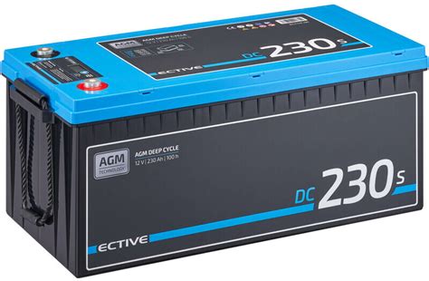 Ective Batteries Deep Cycle S Agm V Ah Ab