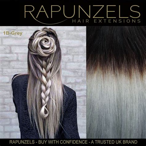 Black Hair With Grey Extensions Is The Latest Fashion Statement - Ruka Hair