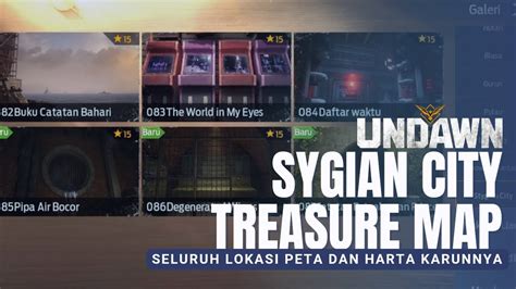 Lokasi Harta Karun Sygian City Dan Treasure Map All Location Sygian