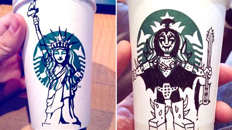 Starbucks Mermaid Treated To Makeovers From Today Employee