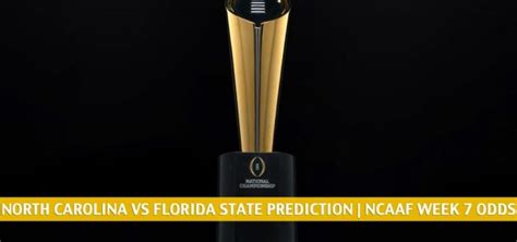 North Carolina Vs Florida State Predictions And Odds Oct 17 2020