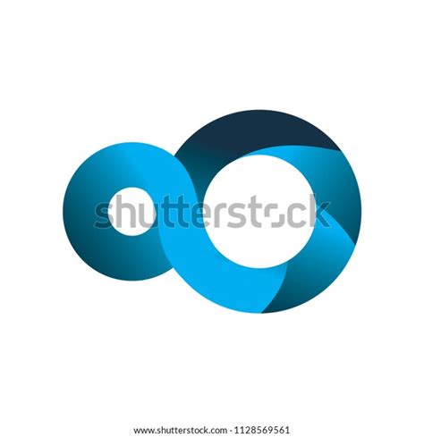 Circle Infinity Logo Stock Vector (Royalty Free) 1128569561 | Shutterstock