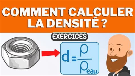 Comment Calculer La Densit D Un Solide Youtube