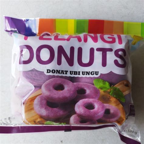 Jual Donat Ubi Ungu Jumbo Isi 10 Pcs Donuts Frozen Food Pelangi DONUTS