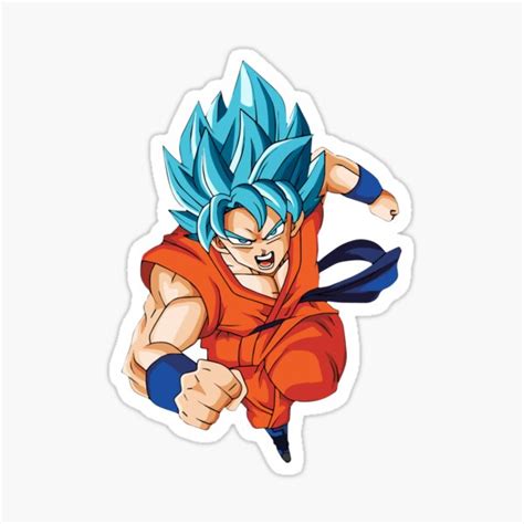 Goku Dragon Ball Sticker For Sale By Seuvtanimadorn Redbubble