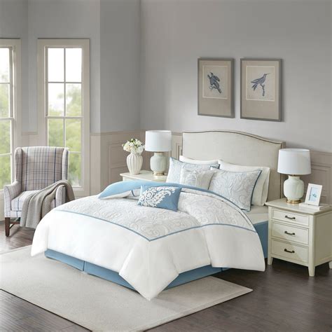 Harbor House Cotton Comforter Set Coastal Oceanic Sealife Design All