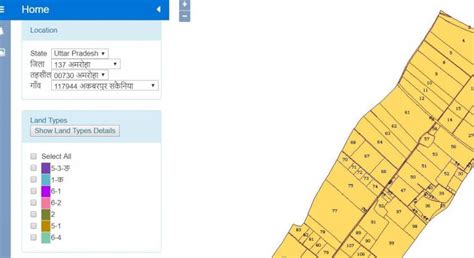 Uttar Pradesh Land Map 2021 Bhulekh Map Online Map Shajra Report