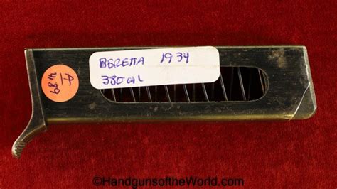 Beretta 1934 380 Caliber Magazine Clip Handguns Of The World