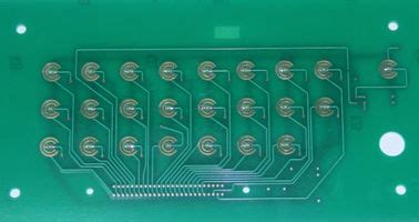 Good Quality PCB Membrane Touch Switch Panel With Metal Dome Embossed