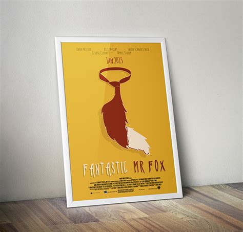 Fantastic Mr. Fox Poster Design :: Behance