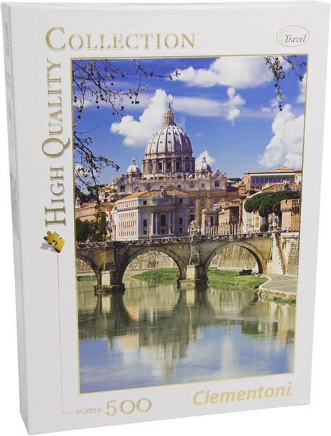 Clementoni 30344 Puzzle Collezione Roma 500 Pezzi Amazon It