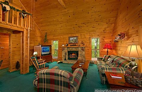 Pigeon Forge Vacation Rentals Cabin 2 Bedroom Log Cabin Tucked In