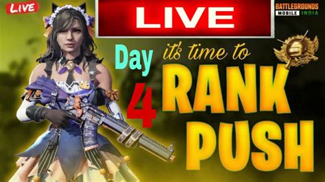 New Seasons Day 4 Rank Push Conqueror Playing Squad Streaming