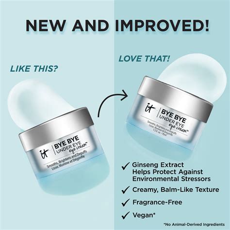 IT Cosmetics Bye Bye Under Eye Brightening Eye Cream for Dark Circles