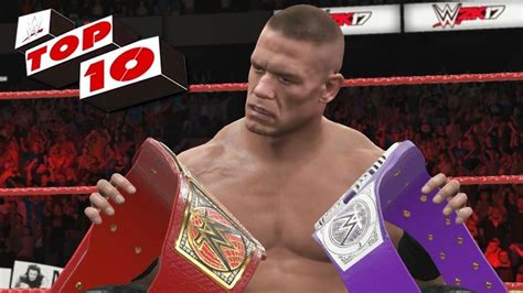 WWE 2K17 - Top 10 Moments of John Cenas Story | In this moment, Wwe, 10 ...