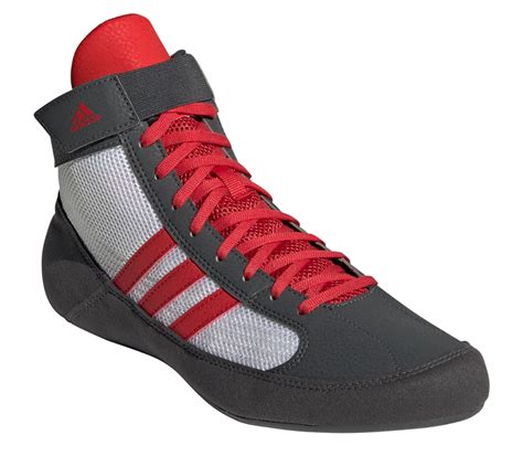 Adidas Havoc Boxing Wrestling Boot Grey Red White Fight Outlet