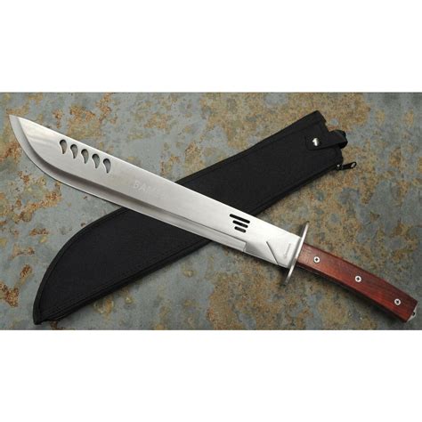 Albainox BAMBU Machete Buschmesser Hackmesser Mit Nylonscheide 60 Cm