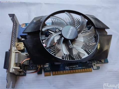 کارت گرافیک دو گیگ GIGABYTE GT740 2GB DDR5 128BIT