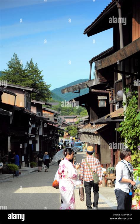 Narai Juku An Old Post Town On Nakasendo Old Trade Route During The