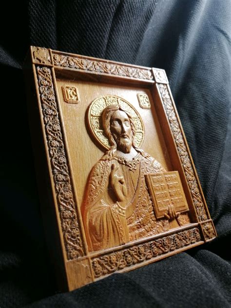 Икона "Иисус Христос" в интернет-магазине Ярмарка Мастеров по цене 4000 ...