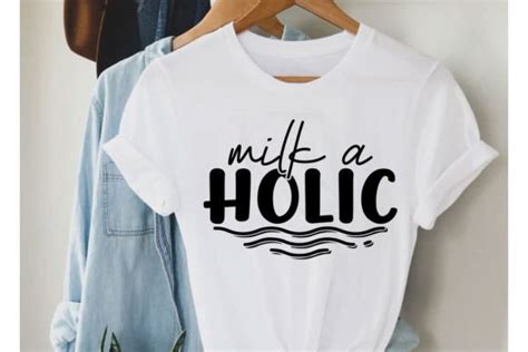 Milk A Holic Svg Graphic By Sd Design Creative Fabrica