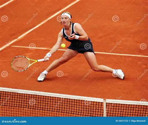 Russia S Svetlana Kuznetsova at Roland Garros Editorial Photography ...