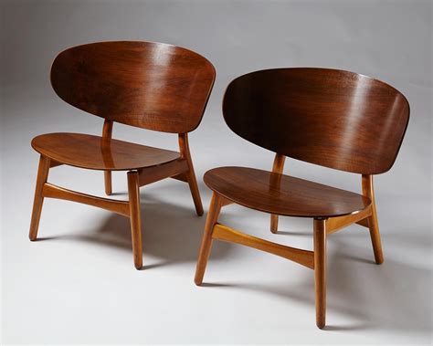 Shell Chairs Model Fh Designed By Hans Wegner For Fritz Hansen