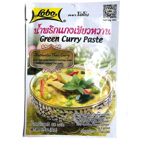 Lobo Pasta Curry Zielona Green Curry Paste 50g 14140733255 Allegro Pl