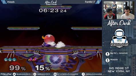 Nebs After Dark Singles Grand Finals Mayb Vs Fantik Youtube