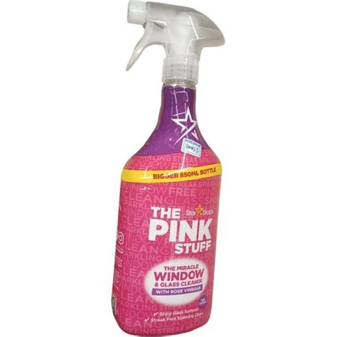 The Pink Stuff The Miracle Window And Glass Cleaner With Rose Vinegar