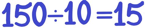150 Dividido Por 10 - Como multiplicar e dividir por 10,100, 1000...