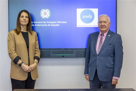 El Consejo General De Enfermería Y Anefp Reafirman Su Compromiso Para