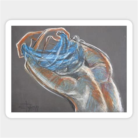 Undressing Nude Arms And Hands Sticker TeePublic