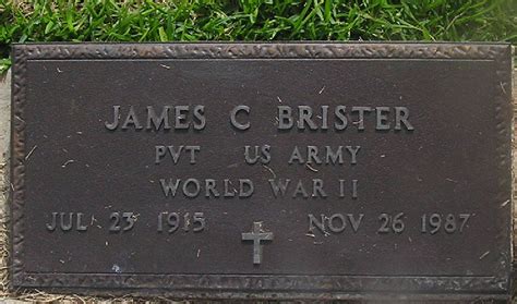 James Clarence Brister 1915 1987 Find A Grave Memorial