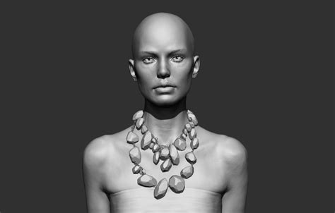 Woman Bust 3d Model 3d Printable Cgtrader