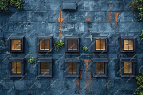 aerial view  flat roof  skylights modern roof design  skylight