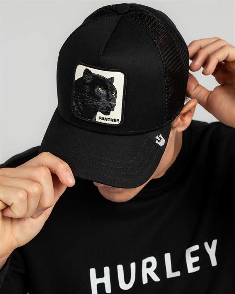 Goorin Bros The Panther Trucker Cap In Black Free Shipping Easy