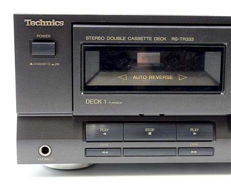 Technics Rs Tr Stereo Double Cassette Deck Controllato Da