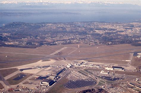 SEA TAC Aerial Late1960s Sea Tac Airport Noise And Pollution