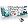 Amazon Surmen Wireless Keyboard 60 Gaming Keyboard 60 Percent Hot Swappable RGB Mini