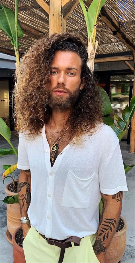 Curly Wavy And Straight Hairstyle For Men Mens Hairstyle 2020