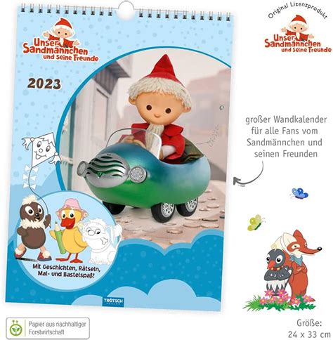 Unser Sandmännchen Kalender 2024 Joann Lyndsey