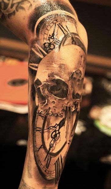 Skull Tattoo By Miguel Bohigues Post 6660 Tattoos For Guys Sleeve