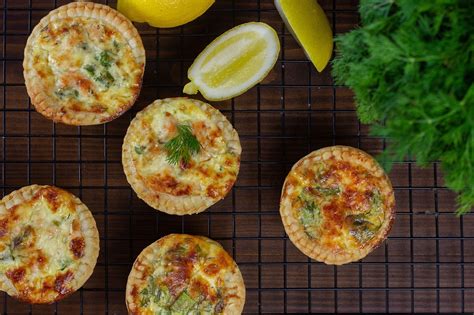 Salmon Tartlets With Asparagus