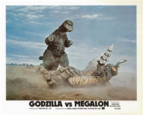 The Sphinx GODZILLA Vs MEGALON Color Stills Cinema Shares 1976