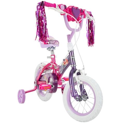 Huffy Disney Princess Kid Bike 12 Inch And 16 Inch Quick Connect Purple