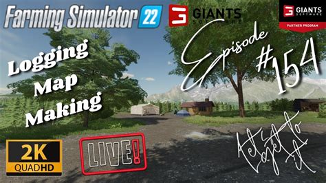 Farming Simulator 22 Forestry Aka Logging Map Making Let There Be