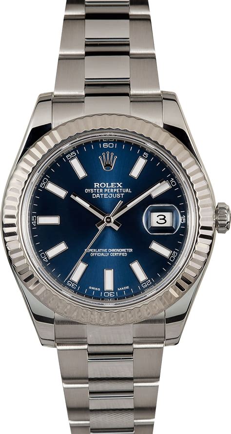 Buy Used Rolex Datejust Ii Bob S Watches Sku