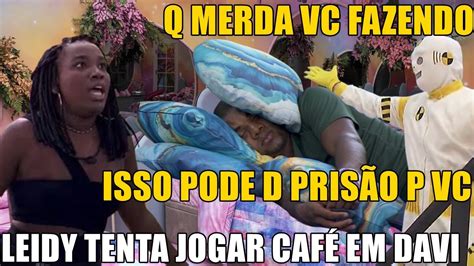 Leidy V Davi Dormindo Na Cama Dela Fica Louca V Jogar Caf Na Ca Big