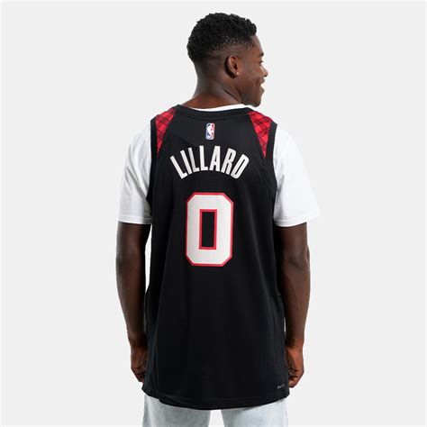 Nike Dri Fit Nba Damian Lillard Portland Trail Blazers City Edition